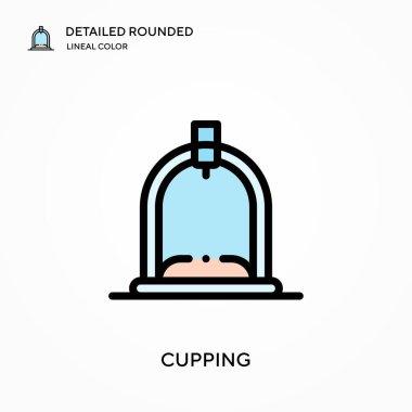 Ayrıntılı yuvarlak doğrusal renk vektör simgesi kaplama. Web mobil UI ögesi için resimleme sembolü tasarım şablonu. Düzenlenebilir vuruşlarda mükemmel renk modern piktogram. İş projeniz için simge kopyalamak