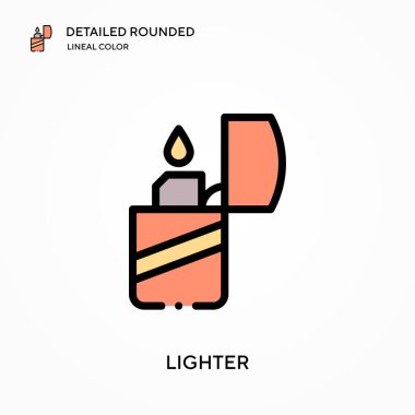 Daha detaylı yuvarlak doğrusal renk vektörü simgesi. Web mobil UI ögesi için resimleme sembolü tasarım şablonu. Düzenlenebilir vuruşlarda mükemmel renk modern piktogram. İş projeniz için daha hafif simgeler