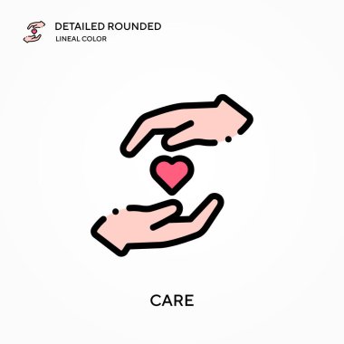 Ayrıntılı yuvarlak doğrusal renk vektör simgesine dikkat edin. Web mobil UI ögesi için resimleme sembolü tasarım şablonu. Düzenlenebilir vuruşlarda mükemmel renk modern piktogram. İş projeniz için dikkat simgeleri