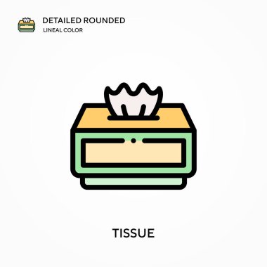 Doku detaylı yuvarlak doğrusal renk vektör simgesi. Web mobil UI ögesi için resimleme sembolü tasarım şablonu. Düzenlenebilir vuruşlarda mükemmel renk modern piktogram. İş projeniz için doku simgeleri