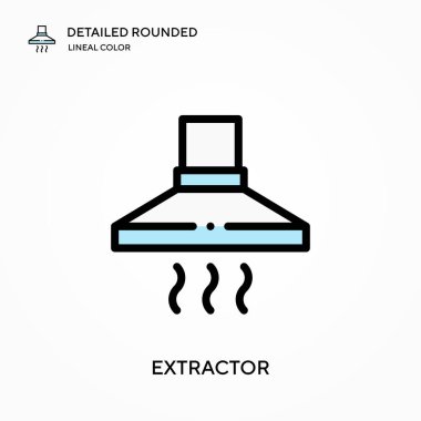 Çekici ayrıntılı yuvarlak doğrusal renk vektörü simgesi. Web mobil UI ögesi için resimleme sembolü tasarım şablonu. Düzenlenebilir vuruşlarda mükemmel renk modern piktogram. İş projeniz için ayıklayıcı simgeleri