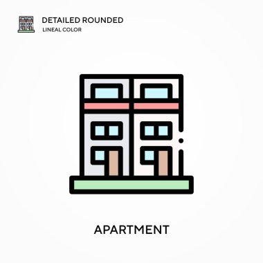 Daire detaylı yuvarlak doğrusal renk vektör simgesi. Web mobil UI ögesi için resimleme sembolü tasarım şablonu. Düzenlenebilir vuruşlarda mükemmel renk modern piktogram. İş projeniz için daire simgeleri