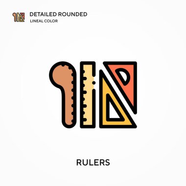 Cetveller yuvarlak doğrusal renk vektör simgesini ayrıntılı olarak açıkladılar. Web mobil UI ögesi için resimleme sembolü tasarım şablonu. Düzenlenebilir vuruşlarda mükemmel renk modern piktogram. İş projeniz için yönetici simgeleri