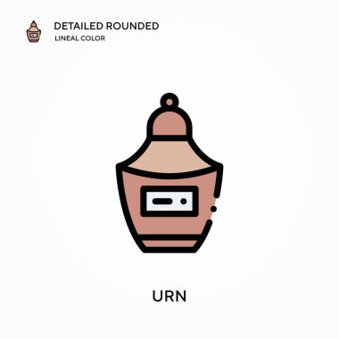 Ayrıntılı yuvarlak doğrusal renk vektör ikonu. Web mobil UI ögesi için resimleme sembolü tasarım şablonu. Düzenlenebilir vuruşlarda mükemmel renk modern piktogram. İş projeniz için ipek simgeleri