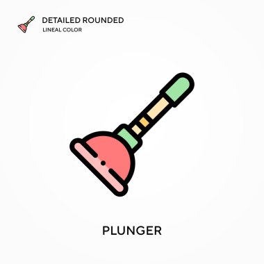 Pompa ayrıntılı yuvarlak doğrusal renk vektör ikonu. Web mobil UI ögesi için resimleme sembolü tasarım şablonu. Düzenlenebilir vuruşlarda mükemmel renk modern piktogram. İş projeniz için pompalama simgeleri