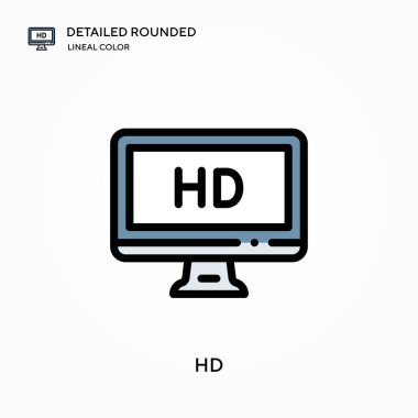 Ayrıntılı yuvarlak doğrusal renk vektörü simgesi. Web mobil UI ögesi için resimleme sembolü tasarım şablonu. Düzenlenebilir vuruşlarda mükemmel renk modern piktogram. İş projeniz için Hd simgeleri