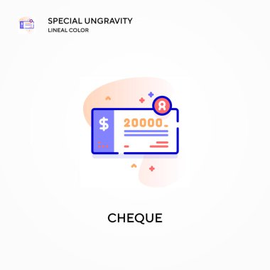 Özel yerçekimsiz doğrusal renk simgesini işaretleyin. Modern vektör illüstrasyon kavramları. Düzenlemesi ve kişiselleştirmesi kolay.