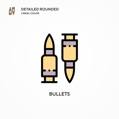 Kurşun vektör ikonu. Modern vektör illüstrasyon kavramları. Düzenlemesi ve kişiselleştirmesi kolay.