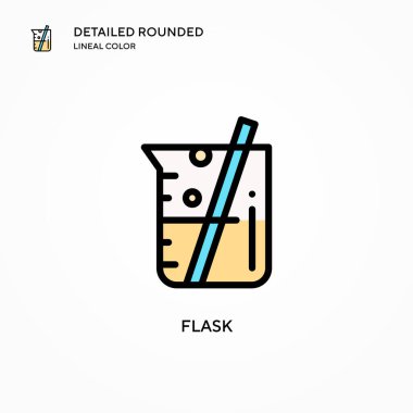 Matara vektör ikonu. Modern vektör illüstrasyon kavramları. Düzenlemesi ve kişiselleştirmesi kolay.