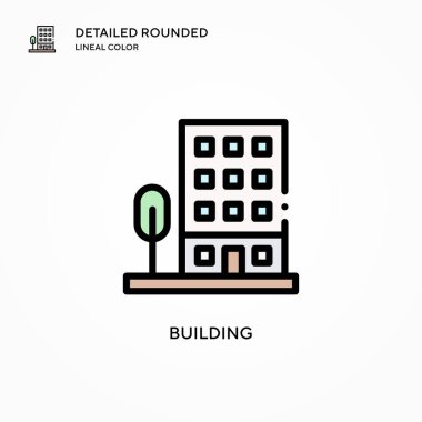 Vektör simgesi oluşturuluyor. Modern vektör illüstrasyon kavramları. Düzenlemesi ve kişiselleştirmesi kolay.