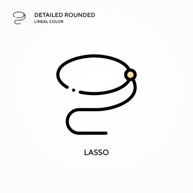 Kement vektör simgesi. Modern vektör illüstrasyon kavramları. Düzenlemesi ve kişiselleştirmesi kolay.