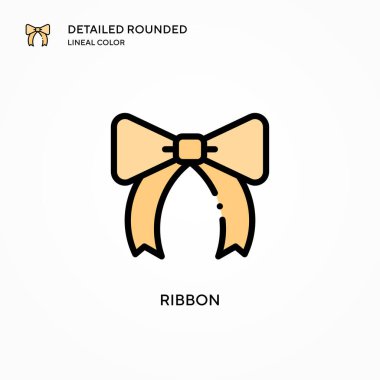 Kurdele vektör simgesi. Modern vektör illüstrasyon kavramları. Düzenlemesi ve kişiselleştirmesi kolay.