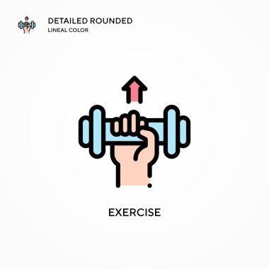 Vektör simgesini çalıştır. Modern vektör illüstrasyon kavramları. Düzenlemesi ve kişiselleştirmesi kolay.