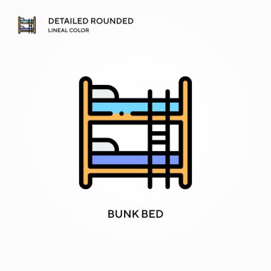 Ranza yatağı vektör simgesi. Modern vektör illüstrasyon kavramları. Düzenlemesi ve kişiselleştirmesi kolay.