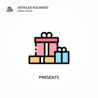 Vektör simgesini sunar. Modern vektör illüstrasyon kavramları. Düzenlemesi ve kişiselleştirmesi kolay.