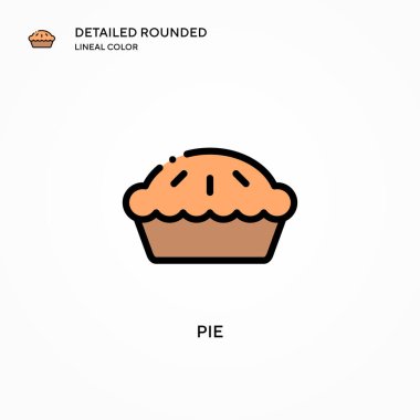 Turta vektör simgesi. Modern vektör illüstrasyon kavramları. Düzenlemesi ve kişiselleştirmesi kolay.