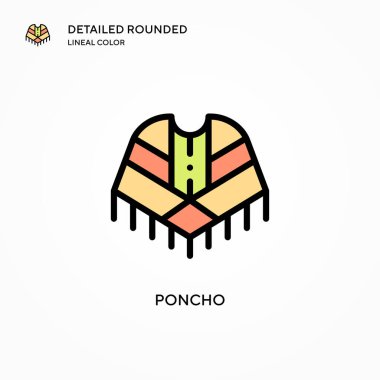 Panço vektör ikonu. Modern vektör illüstrasyon kavramları. Düzenlemesi ve kişiselleştirmesi kolay.