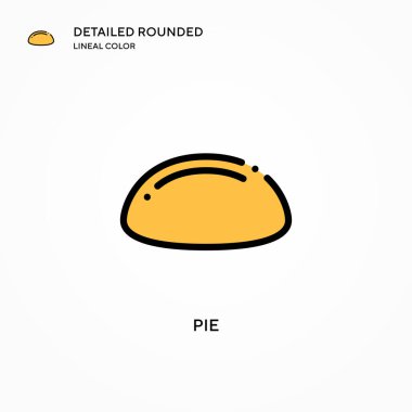 Turta vektör simgesi. Modern vektör illüstrasyon kavramları. Düzenlemesi ve kişiselleştirmesi kolay.