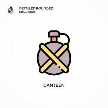 Matara vektör simgesi. Modern vektör illüstrasyon kavramları. Düzenlemesi ve kişiselleştirmesi kolay.