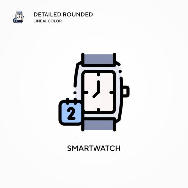 Akıllı vektör simgesi. Modern vektör illüstrasyon kavramları. Düzenlemesi ve kişiselleştirmesi kolay.