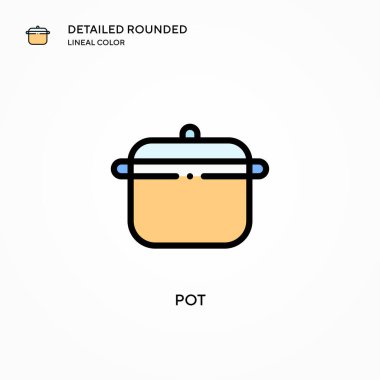 Ot vektör simgesi. Modern vektör illüstrasyon kavramları. Düzenlemesi ve kişiselleştirmesi kolay.