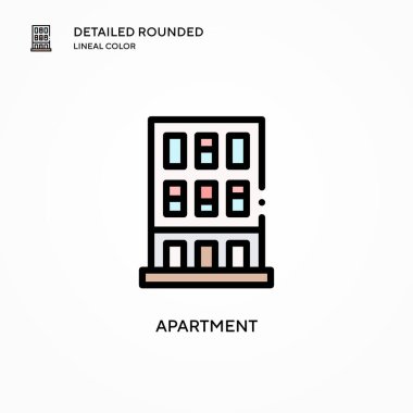 Daire vektör simgesi. Modern vektör illüstrasyon kavramları. Düzenlemesi ve kişiselleştirmesi kolay.