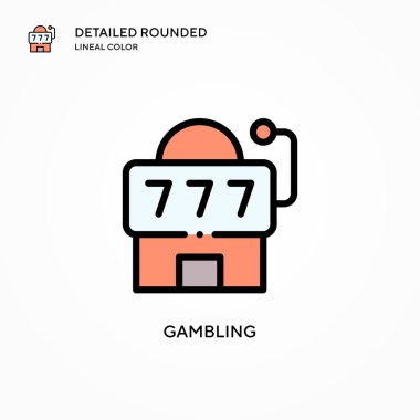 Kumar vektör ikonu. Modern vektör illüstrasyon kavramları. Düzenlemesi ve kişiselleştirmesi kolay.