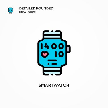 Akıllı vektör simgesi. Modern vektör illüstrasyon kavramları. Düzenlemesi ve kişiselleştirmesi kolay.