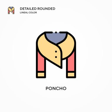 Panço vektör ikonu. Modern vektör illüstrasyon kavramları. Düzenlemesi ve kişiselleştirmesi kolay.