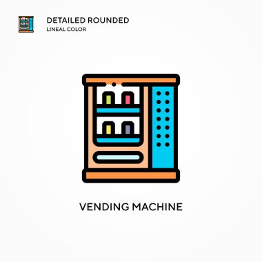 Otomatik vektör simgesi dağıtılıyor. Modern vektör illüstrasyon kavramları. Düzenlemesi ve kişiselleştirmesi kolay.