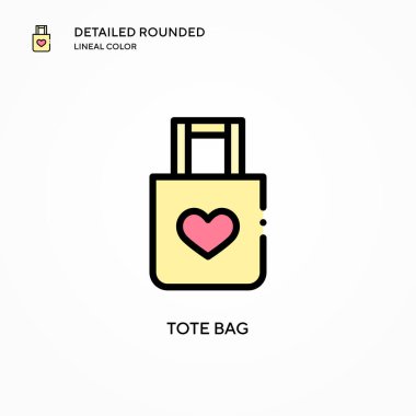 Taşıma çantası vektör simgesi. Modern vektör illüstrasyon kavramları. Düzenlemesi ve kişiselleştirmesi kolay.