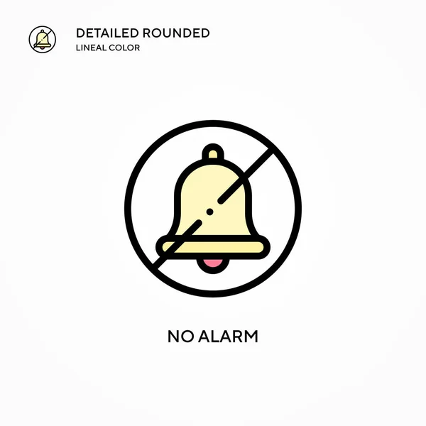 Hay Icono Vector Alarma Conceptos Modernos Ilustración Vectorial Fácil Editar — Archivo Imágenes Vectoriales