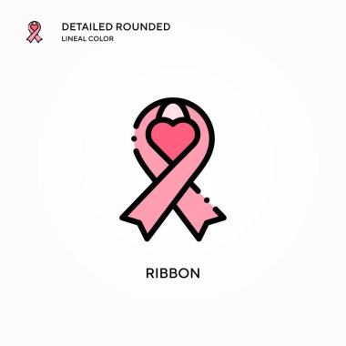 Kurdele vektör simgesi. Modern vektör illüstrasyon kavramları. Düzenlemesi ve kişiselleştirmesi kolay.