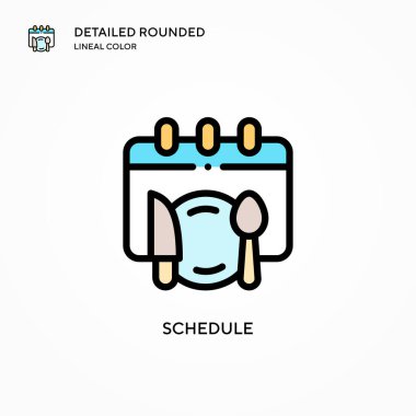 Vektör simgesini ayarla. Modern vektör illüstrasyon kavramları. Düzenlemesi ve kişiselleştirmesi kolay.