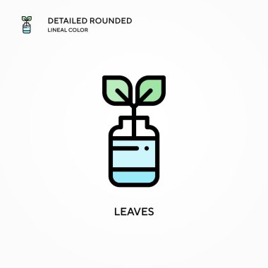 Vektör simgesini bırakır. Modern vektör illüstrasyon kavramları. Düzenlemesi ve kişiselleştirmesi kolay.