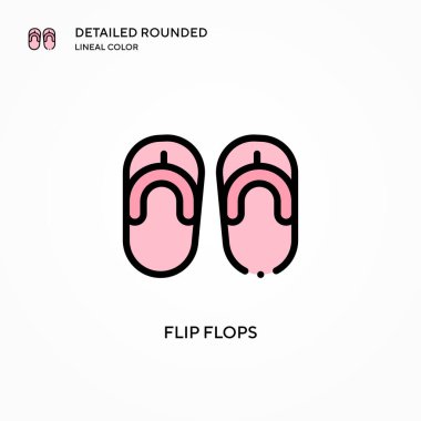 Döndürme vektör simgesi. Modern vektör illüstrasyon kavramları. Düzenlemesi ve kişiselleştirmesi kolay.