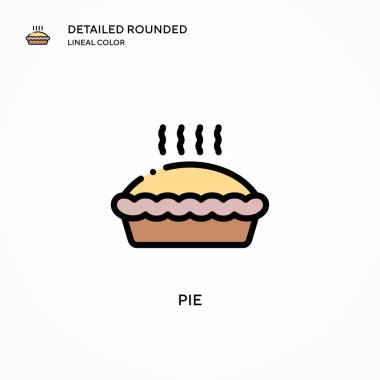 Turta vektör simgesi. Modern vektör illüstrasyon kavramları. Düzenlemesi ve kişiselleştirmesi kolay.