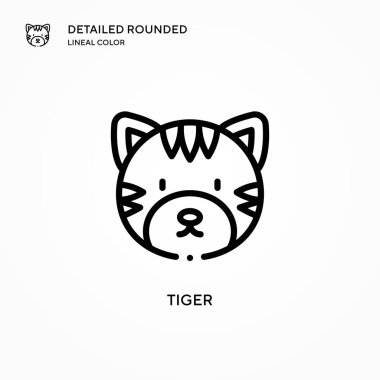 Kaplan vektör simgesi. Modern vektör illüstrasyon kavramları. Düzenlemesi ve kişiselleştirmesi kolay.