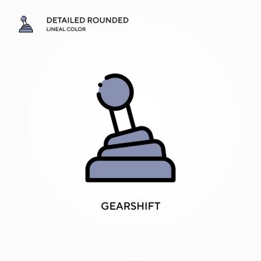 Vites kaydırma vektör simgesi. Modern vektör illüstrasyon kavramları. Düzenlemesi ve kişiselleştirmesi kolay.