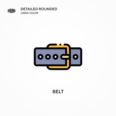 Kemer vektör simgesi. Modern vektör illüstrasyon kavramları. Düzenlemesi ve kişiselleştirmesi kolay.