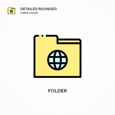 Dizin vektör simgesi. Modern vektör illüstrasyon kavramları. Düzenlemesi ve kişiselleştirmesi kolay.