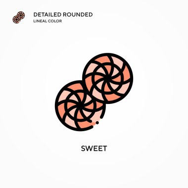 Güzel vektör ikonu. Modern vektör illüstrasyon kavramları. Düzenlemesi ve kişiselleştirmesi kolay.