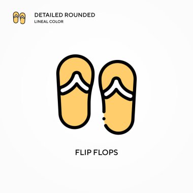 Döndürme vektör simgesi. Modern vektör illüstrasyon kavramları. Düzenlemesi ve kişiselleştirmesi kolay.