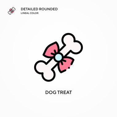 Köpek ikonu ikonu. Modern vektör illüstrasyon kavramları. Düzenlemesi ve kişiselleştirmesi kolay.