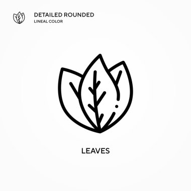 Vektör simgesini bırakır. Modern vektör illüstrasyon kavramları. Düzenlemesi ve kişiselleştirmesi kolay.