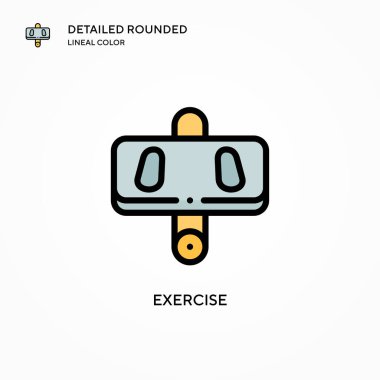 Vektör simgesini çalıştır. Modern vektör illüstrasyon kavramları. Düzenlemesi ve kişiselleştirmesi kolay.