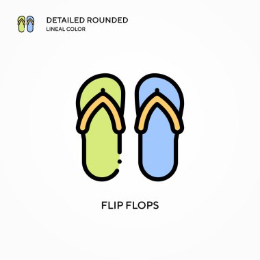 Döndürme vektör simgesi. Modern vektör illüstrasyon kavramları. Düzenlemesi ve kişiselleştirmesi kolay.