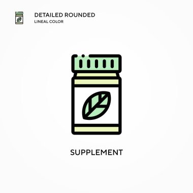 Yedek vektör simgesi. Modern vektör illüstrasyon kavramları. Düzenlemesi ve kişiselleştirmesi kolay.