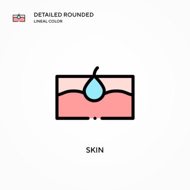 Cilt vektör simgesi. Modern vektör illüstrasyon kavramları. Düzenlemesi ve kişiselleştirmesi kolay.
