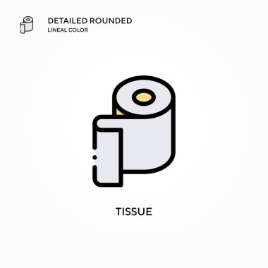 Doku vektör simgesi. Modern vektör illüstrasyon kavramları. Düzenlemesi ve kişiselleştirmesi kolay.